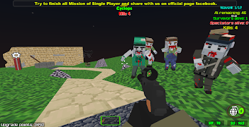 برنامه‌نما Combat Pixel Vehicle Zombies Multiplayer عکس از صفحه