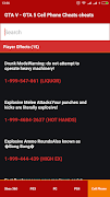Total Cheats Code For GTA captura de pantalla 4