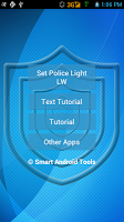 Police Light Live Wallpaper पोस्टर