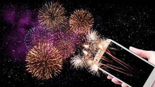 Christmas Fireworks Simulator imagem de tela 1