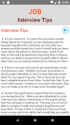 Job Interview ภาพหน้าจอ 1