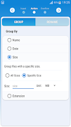 File Organizer - Bulk Rename & Group স্ক্রিনশট 5