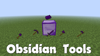 Obsidian Tools mod for Minecraft PE captura de pantalla 6