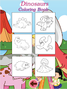 Dinosaur coloring for kids screenshot 7
