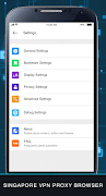 3 Schermata Singapore Unblock Proxy Browser - VPN Browser