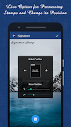 Signature Stamper: Auto Add Text on Camera Photos ภาพหน้าจอ 7