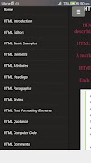 برنامه‌نما W3Schools All In One Offline عکس از صفحه