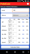PokéCalc Trainer Edition ảnh chụp màn hình 3