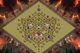 Maps COC TH 10 Trophy Base screenshot 3