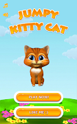 Jumpy Kitty Cat - Jumping Game ภาพหน้าจอ 1