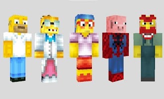 New The Simpson Mod For MCPE screenshot 2