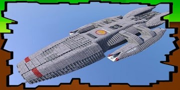 Battlestar Galactica Map Minecraft poster
