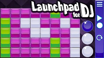 Launchpad for DJ poster