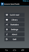 Awesome Speed Reader स्क्रीनशॉट 3