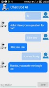 ChatBot chat with Bot AI capture d'écran 2