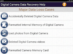 برنامه‌نما Cam Photo Video Recovery Help عکس از صفحه