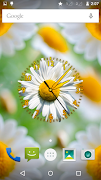 Daisy Flower Clock screenshot 3