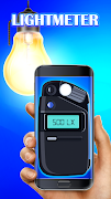 Light meter with lumens measuring পোস্টার