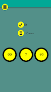 Memory Calc Free - Brain Game captura de pantalla 1
