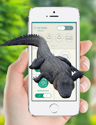 Crocodiles attack on screen prank โปสเตอร์