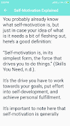 Self-Motivation Explained screenshot 3