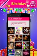 3 Schermata Birthday GIF