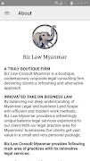 BizLawMyanmar capture d'écran 3