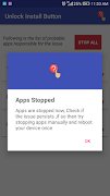Unlock Install Button - Smash Screen overlay Error imagem de tela 4
