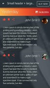 Ionic UI Theme - Red Dark 截图 5