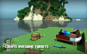 Zombie Minecraft captura de pantalla 1