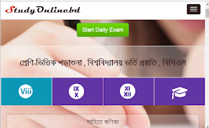 StudyOnlineBd-Education System captura de pantalla 1