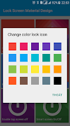 Lock Screen Material Design capture d'écran 2