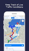 برنامه‌نما Traffic Updates: GPS & Navigation عکس از صفحه