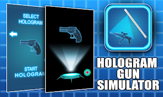 پوستر hologram Gun simulation