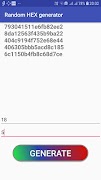 Random Hex Number Generator captura de pantalla 2