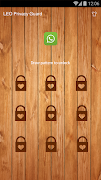 برنامه‌نما AppLock Theme - Wood Theme عکس از صفحه