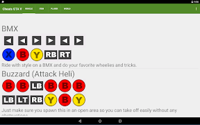 Cheats GTA 5 स्क्रीनशॉट 3