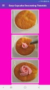 Easy Cupcake Decorating Tutorials اسکرین شاٹ 2