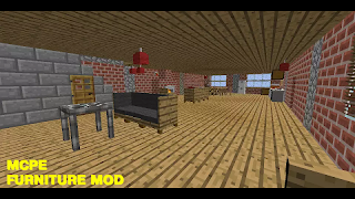 برنامه‌نما Furniture Mod For MCPE عکس از صفحه
