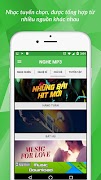 برنامه‌نما NgheMp3 عکس از صفحه