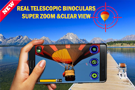 REAL TELESCOPIC BINOCULARS :SUPER ZOOM&CLEAR VIEW स्क्रीनशॉट 7
