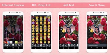 Flower Photo Frame स्क्रीनशॉट 3