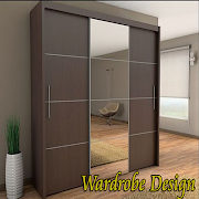 Kleiderschrank Design Plakat