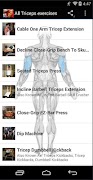 All Triceps exercises screenshot 2