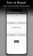 Text to Binary Converter : Binary Code Translator imagem de tela 3