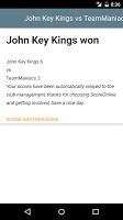 ScoreOnline Scorer screenshot 2