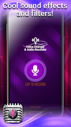 Voice Changer & Audio Recorder โปสเตอร์