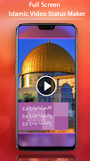 FullScreen Islamic Video Status Maker - 30 Sec تصوير الشاشة 3