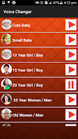 Voice Changer Free ภาพหน้าจอ 2