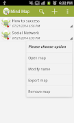 Mind Map Free captura de pantalla 1